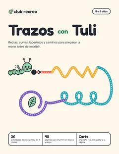 Tapa de Trazos con Tuli